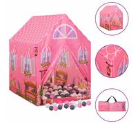 (multicolour 2) vidaXL Children Play Tent with 250 Balls Kids Play House Tent Multi Colours