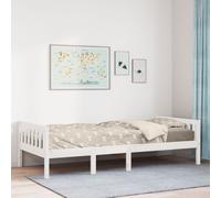 vidaXL Children's Bed without Mattress White 90x200 cm Solid Wood Pine