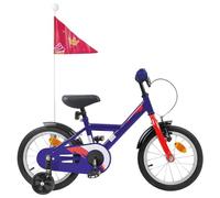 vidaXL Children's Bicycle 12 Inch for 2-4 Years Old Dark Blue, Adjustable Handlebar for Children's Bikes, Playground, School Path, Cool Ride for the Little Ones