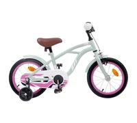 vidaXL Children's Bicycle 12 Inch for 2-4 Years Old Light Green, Classic, Adjustable Handlebars, Children's Bicycle for Seat, Youth Cycling, Junior, Cyclist