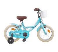 vidaXL Children's Bicycle 16 Inch for 4-6 Years Old Light Blue, Classic Adjustable Handlebar and Saddle, Children's Bicycle for Boys and Girls, Toddler Bicycle for Toddlers