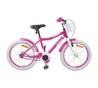 vidaXL Children's Bicycle 18 Inch for 5-7 Years Old Pink, Adjustable Handlebars, Minimalist Bike Design, for Children, Road Bike, Freedom on Two Wheels
