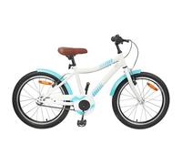 vidaXL Children's Bicycle 18 Inch for 5-7 Years Old Sky Blue, Children's Bicycle with Classic Adjustable Handlebar, Perfect for Outdoor Adventures