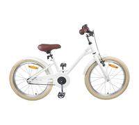 vidaXL Children's Bicycle 20 Inch for 6-11 Years Old White, City Adventures, Try New Snacks, Modern Architecture & Secret Paths for Explorers and Nature Lovers