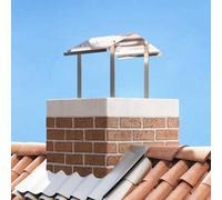 vidaXL Chimney Hood Silver 40 x 40 x 37.5 cm Stainless Steel