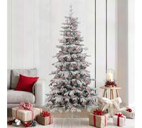 vidaXL Christmas Bauble Set 100 pcs Transparent Ø 8 cm Plastic