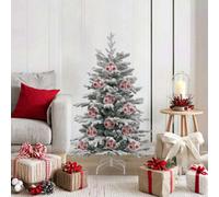Vidaxl Christmas Bauble Set 25 Pcs Transparent 10 Cm Plastic