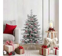 Vidaxl Christmas Bauble Set 25 Pcs Transparent 8 Cm Plastic