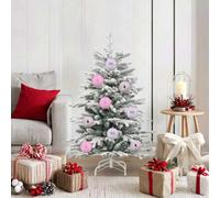 Vidaxl Christmas Bauble Set Xl 15 Pcs Pink Plastic