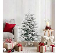 Vidaxl Christmas Bauble Set Xl 15 Pcs Silver Plastic