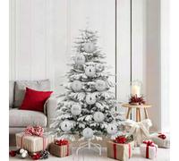 Vidaxl Christmas Bauble Set Xl 9 Pcs Silver Plastic