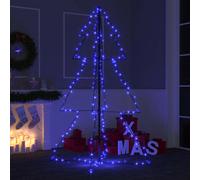 vidaXL Christmas Cone Tree 200 LEDs Indoor and Outdoor 98x150 cm