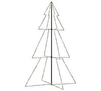 vidaXL Christmas Cone Tree 240 LEDs Indoor and Outdoor Indoor Outdoor Home Holiday Xmas Decoration Celebration Ornament Seasonal Xmas Tree