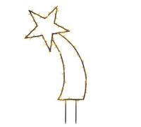 vidaXL Christmas Light Decoration with Spikes Meteor 80 LEDs 62 cm