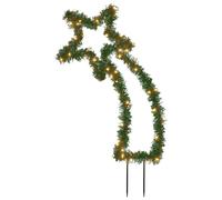 vidaXL Christmas Light Decoration with Spikes Meteor 80 LEDs 62 cm