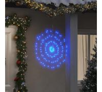 (blue, 1 pcs) vidaXL Christmas Starburst Lights Pre Lit Xmas Fairy Light 140 LEDs 8 pcs