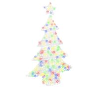 Christmas Tree Acrylic Decoration Seasonal Ornaments Holiday Home vidaXL