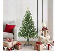 Vidaxl Christmas Tree With 150 Leds With Stand Green 150 Cm Pvc
