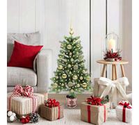 Vidaxl Christmas Tree With 150 Leds With Stand Green 90 Cm Pe