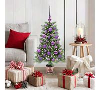 Vidaxl Christmas Tree With 150 Leds With Stand Green 90 Cm Pe