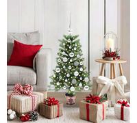 Vidaxl Christmas Tree With 150 Leds With Stand Green 90 Cm Pe