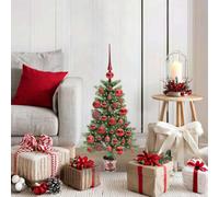 Vidaxl Christmas Tree With 150 Leds With Stand Green 90 Cm Pe