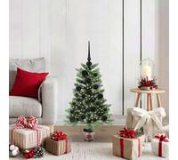 Vidaxl Christmas Tree With 150 Leds With Stand Green 90 Cm Pe