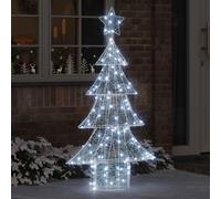 Christmas Tree with 160 LEDs Cold white 150 cm Acrylic