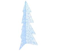 vidaXL Christmas Tree with 160 LEDs Cold White 150 cm Acrylic, Living Room, Modern Decor, Christmas Lighting, Decorative LED, Festive Display, Holiday Ornament, Usb Powered Light, Home Accent