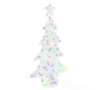 vidaXL Christmas Tree with 160 LEDs Multicolour 150 cm Acrylic