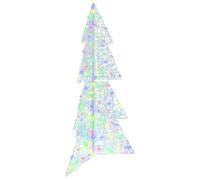 vidaXL Christmas Tree with 160 LEDs Multicolour 150 cm Acrylic