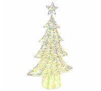 vidaXL Christmas Tree with 160 LEDs Warm white 150 cm PET