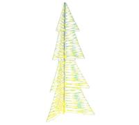 vidaXL Christmas Tree with 160 LEDs Warm White 150 cm PET, Living Room, Modern Holiday Decor, Christmas Accents, Cozy Ambiance, Festive Lighting, Ornament Enhancer, Event Decoration