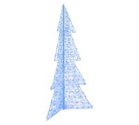 vidaXL Christmas Tree with 240 LEDs Blue 180 cm Acrylic