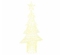 vidaXL Christmas Tree with 240 LEDs Warm white 150 cm Acrylic