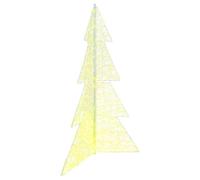 vidaXL Christmas Tree with 240 LEDs Warm White 180 cm Acrylic, Living Room, Modern Decor, Christmas Lighting, Decorative LED, Festive Display, Holiday Ornament, Usb Powered Light, Home Accent