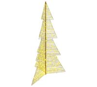 vidaXL Christmas Tree with 240 LEDs Warm White 180 cm PET