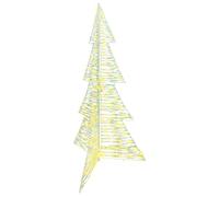 vidaXL Christmas Tree with 240 LEDs Warm White 180 cm PET, Living Room, Modern Holiday Decor, Christmas Accents, Cozy Ambiance, Festive Lighting, Ornament Enhancer, Event Decoration