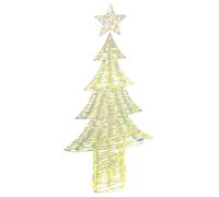 vidaXL Christmas Tree with 240 LEDs Warm white 181 cm PET