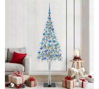 Vidaxl Christmas Tree With 300 Leds White 180 Cm Pe And Steel