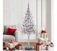 Vidaxl Christmas Tree With 300 Leds White 180 Cm Pe And Steel
