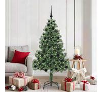 Vidaxl Christmas Tree With 300 Leds With Stand Green 180 Cm Pvc