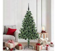 Vidaxl Christmas Tree With 300 Leds With Stand Green 180 Cm Pvc