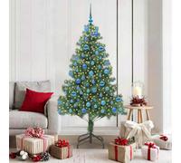 Vidaxl Christmas Tree With 300 Leds With Stand Green 180 Cm Pvc