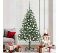 Vidaxl Christmas Tree With 300 Leds With Stand Green 210 Cm Pvc