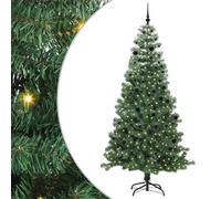 Vidaxl Christmas Tree With 300 Leds With Stand Green 240 Cm Pvc
