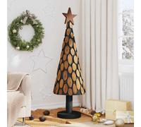 Vidaxl Christmas Tree With Stand Brown 150 Cm Solid Teak Wood