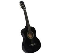 vidaXL Classical Guitar For Beginner And Kids Black 1/2 34"