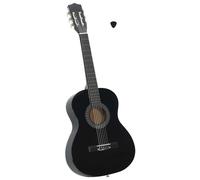 vidaXL 3/4 36 inch Classical Guitar for Beginners, Children, Amateur Musicians, Concert Guitars - Black
