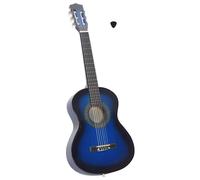 vidaXL Classical Guitar for Beginner and Kids Blue 1/2 34" Music Instrument